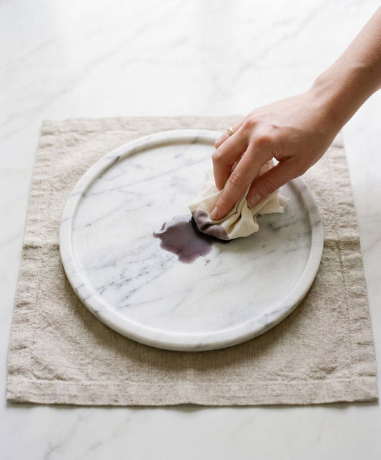 How to Clean and Care for Marble Home Accessories