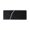 LOMA - Handcrafted Chinese Nero Marquina Marble Rectangular Platter L - 15.7 x 7.9 in