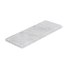 LOMA - Handcrafted Italian Carrara White Marble Rectangular Platter S - 9.8 x 3.9 in