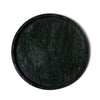 VARRO - Handcrafted Indian Green Marble Round Tray - Ø11.8 in