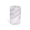 MILO - Handcrafted Italian Lilac Marble Wine Cooler - Ø4.7 x 7.1 in