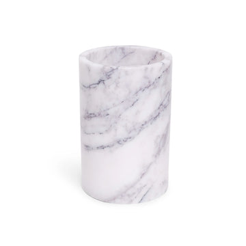 MILO - Handcrafted Italian Lilac Marble Wine Cooler - Ø4.7 x 7.1 in