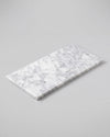LOMA - Handcrafted Turkish Lilac Marble Rectangular Platter L - 15.7 x 7.9 in