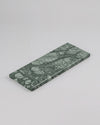 LOMA - Handcrafted Indian Green Marble Rectangular Platter S - 9.8 x 3.9 in