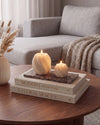 LOMA - Handcrafted Spanish Dark Emperador Marble Rectangular Platter S - 9.8 x 3.9 in