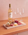 LOMA - Handcrafted Turkish Beige Travertine Rectangular Platter S - 9.8 x 3.9 in