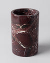 MILO - Handcrafted Turkish Rosa Levanto Marble Wine Cooler - Ø4.7 x 7.1 in
