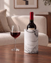 MILO - Handcrafted Italian Lilac Marble Wine Cooler - Ø4.7 x 7.1 in