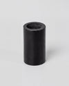 SOKI - Handcrafted Chinese Nero Marquina Marble Tealight Holder L - Ø2.4 x 3.9 in