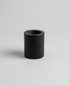 SOKI - Handcrafted Chinese Nero Marquina Marble Tealight Holder M - Ø2.4 x 2.8 in