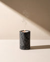 SOKI - Handcrafted Indian India Green Marble Tealight Holder L - Ø2.4 x 3.9 in