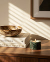 SOKI - Handcrafted Indian India Green Marble Tealight Holder S - Ø2.4 x 1.6 in