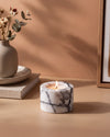 SOKI - Handcrafted Italian Lilac Marble Tealight Holder S - Ø2.4 x 1.6 in