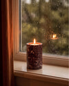 SOKI - Handcrafted Turkish Rosa Levanto Marble Tealight Holder L - Ø2.4 x 3.9 in