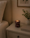 SOKI - Handcrafted Turkish Rosa Levanto Marble Tealight Holder M - Ø2.4 x 2.8 in
