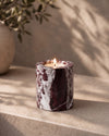 SOKI - Handcrafted Turkish Rosa Levanto Marble Tealight Holder M - Ø2.4 x 2.8 in