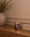 SOKI - Handcrafted Turkish Rosa Levanto Marble Tealight Holder M - Ø2.4 x 2.8 in
