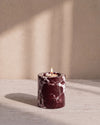 SOKI - Handcrafted Turkish Rosa Levanto Marble Tealight Holder M - Ø2.4 x 2.8 in