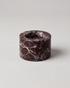 SOKI - Handcrafted Turkish Rosa Levanto Marble Tealight Holder S - Ø2.4 x 1.6 in