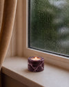 SOKI - Handcrafted Turkish Rosa Levanto Marble Tealight Holder S - Ø2.4 x 1.6 in