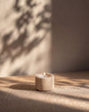 SOKI - Handcrafted Turkish Beige Travertine Tealight Holder S - Ø2.4 x 1.6 in